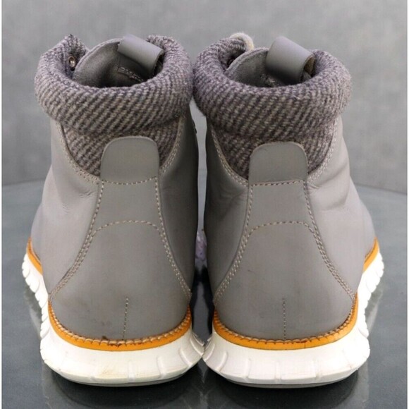 Cole Haan Zero Grand $160 Men's Hikingg Boots Size 9 Leather Gray Tan C27811 - Picture 7 of 11